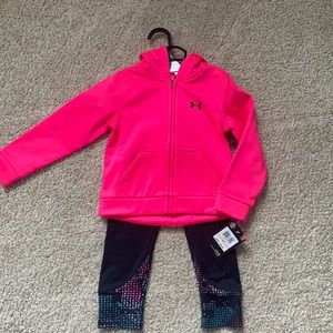 NWT Under Armor size 2T outfit.